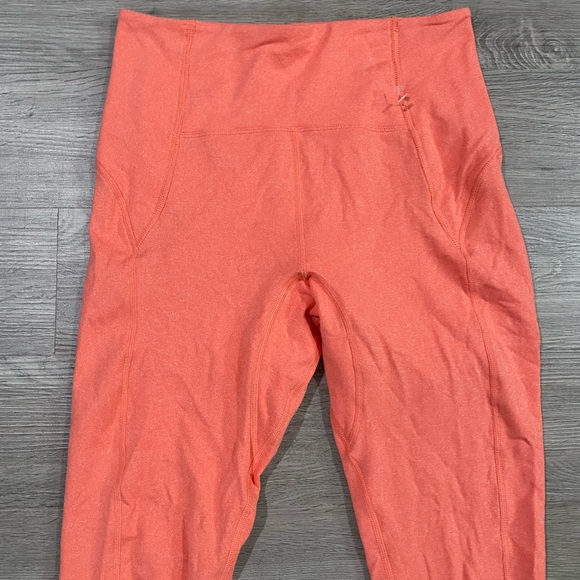 Free People Movement Burnt‎ Orange Athletic High-Waisted Leggings - Picture 2 of 5